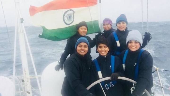 INSV Tarini's historic all-women crew crosses 'Mt Everest of sailing'