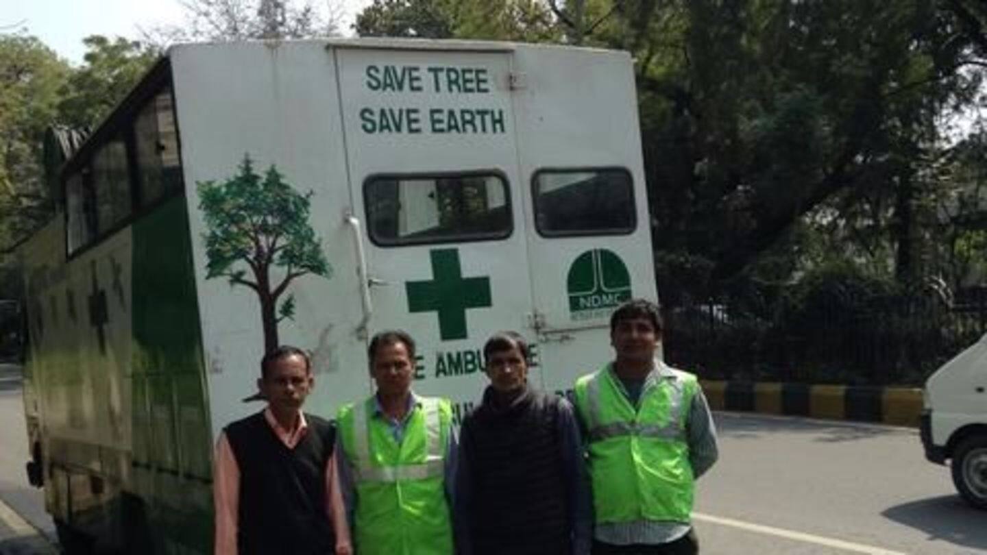 Tree Conservation- Delhi's special ambulance for sick trees, and more