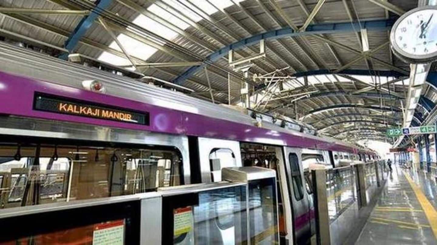 Delhi: Magenta Line's Janakpuri West-Kalkaji Mandir stretch opens for public