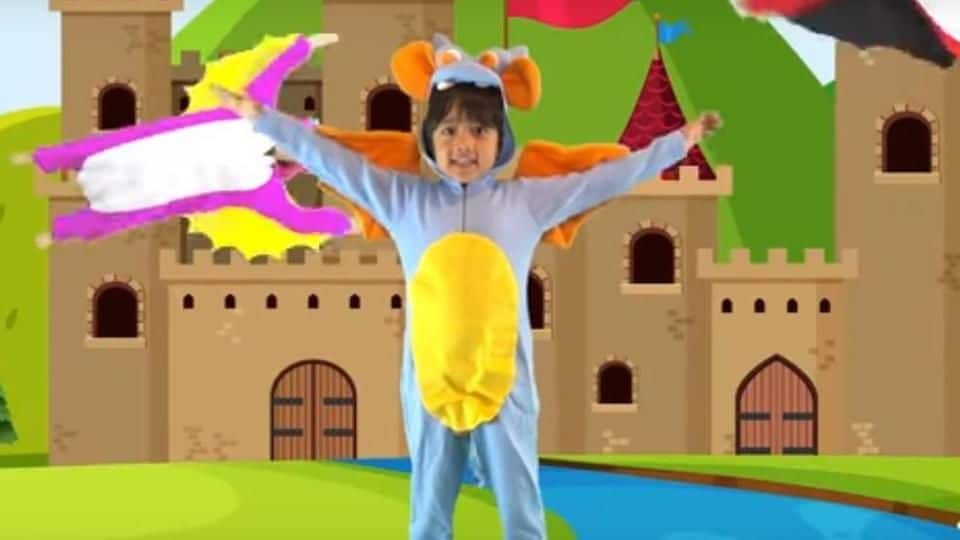The seven-year-old YouTuber who made $11mn reviewing toys