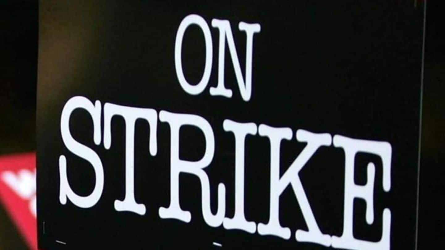 Bank union go on strike, services hit