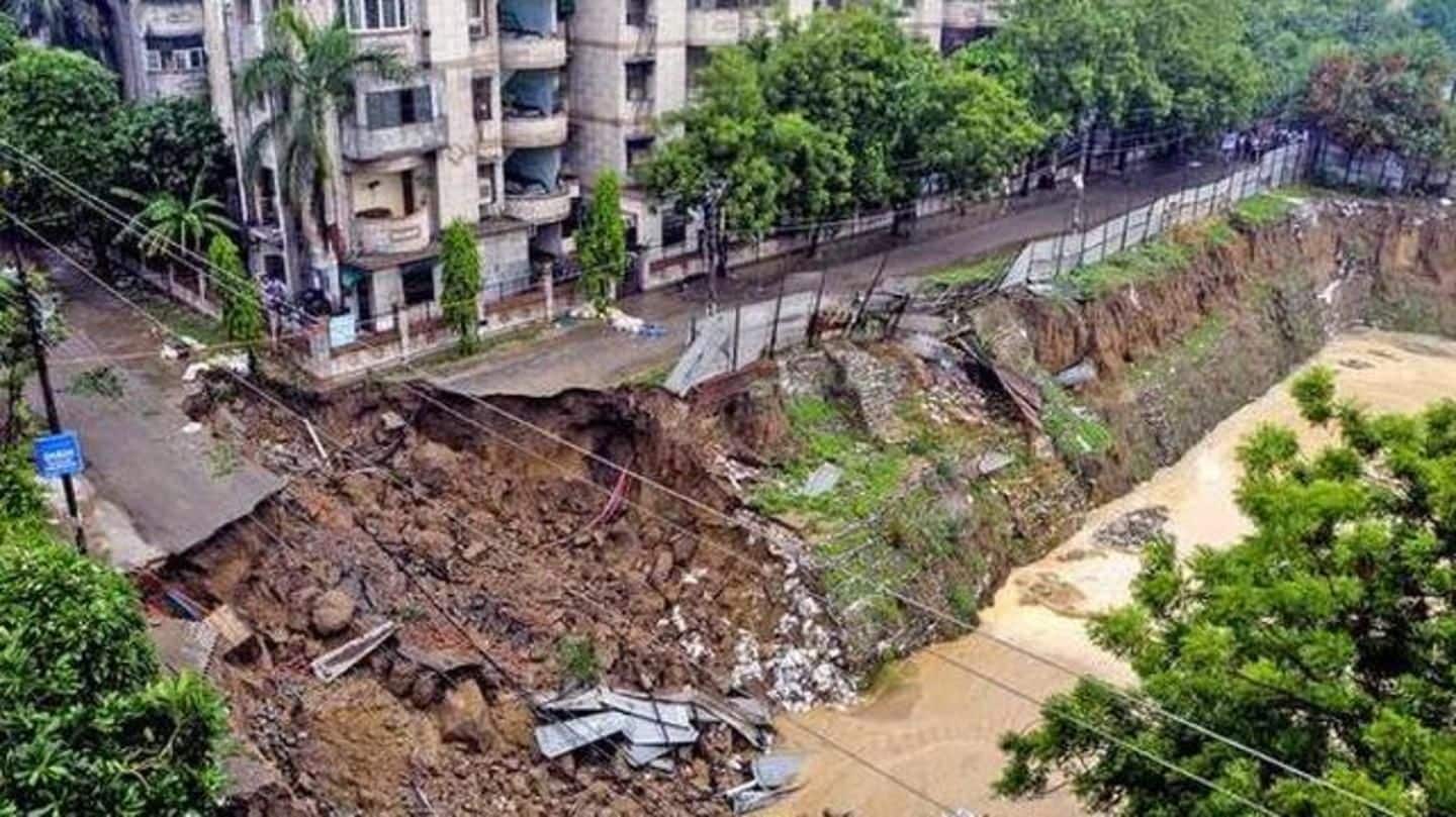 Ghaziabad: Residents of 64 flats evacuated after road caves in