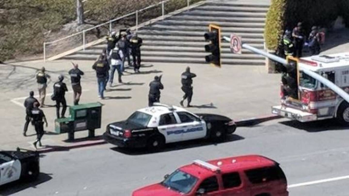Woman opens fire at California YouTube-headquarters before apparently killing herself