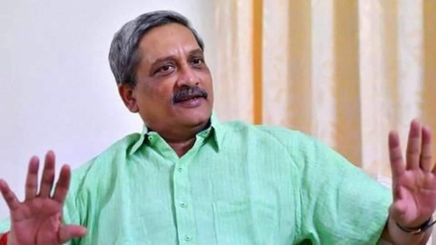 Parrikar: Good food to soldiers in conflict zones 'not possible'