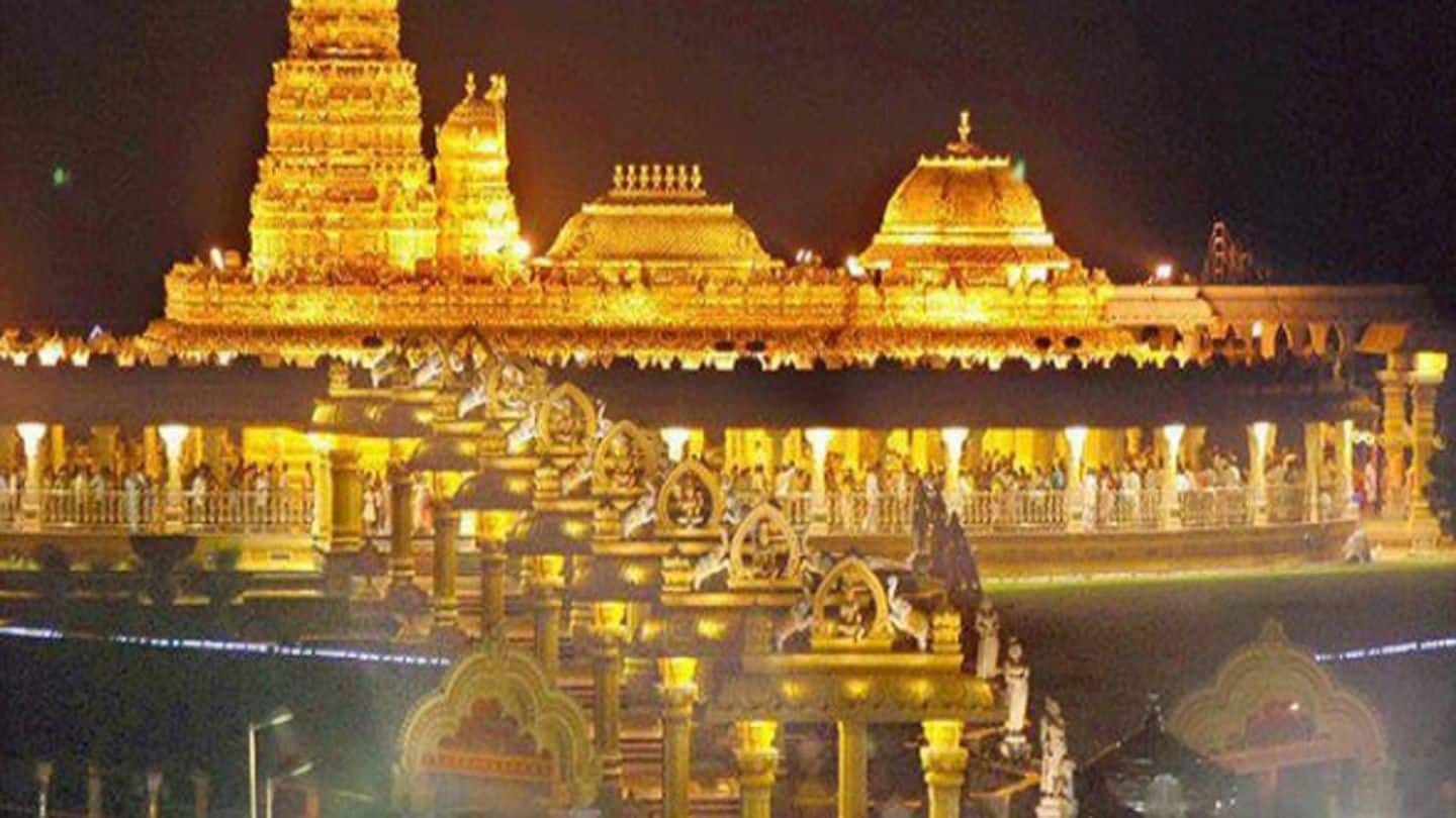 The Tirupati Temple has just deposited 2,780kg gold with SBI