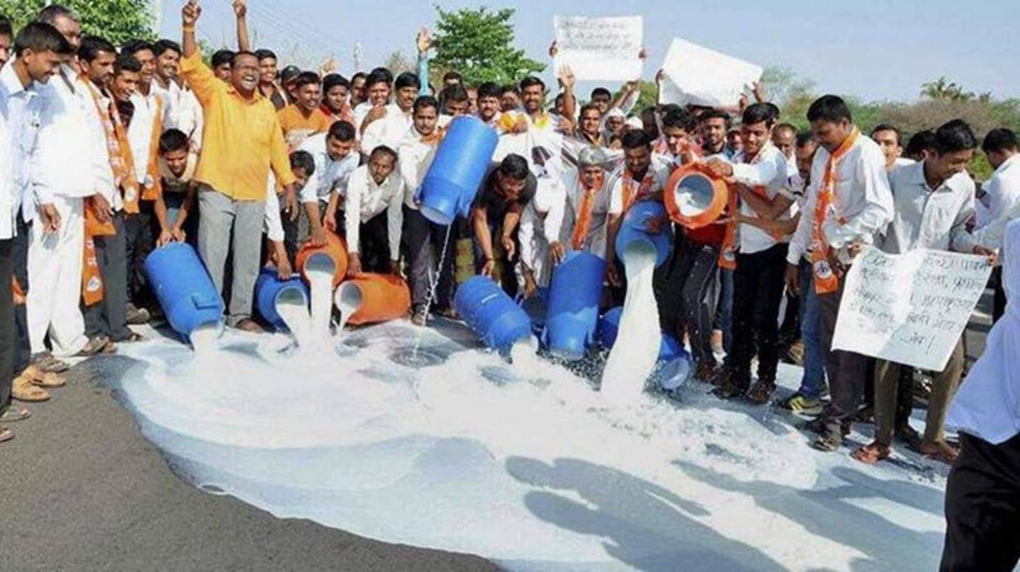 Mumbai stares at milk crisis as strike enters fourth day