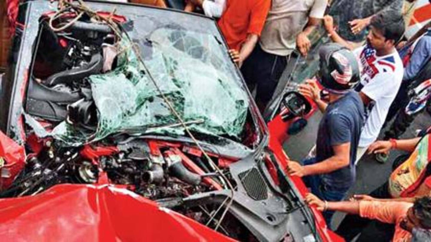 Joyride in Ferrari turns fatal for prominent Howrah businessman