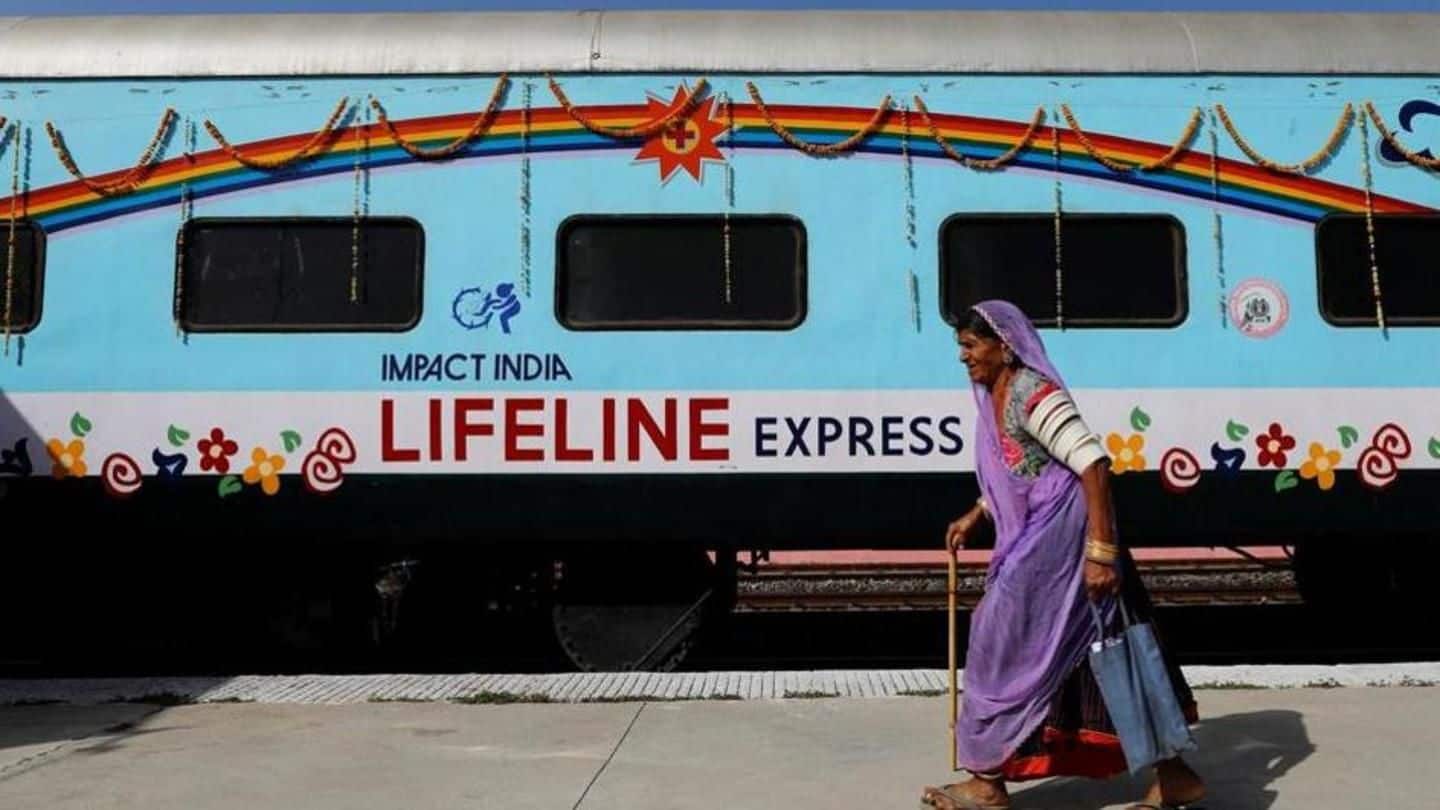 World's first hospital-on-wheels is a 'lifeline' for millions in India