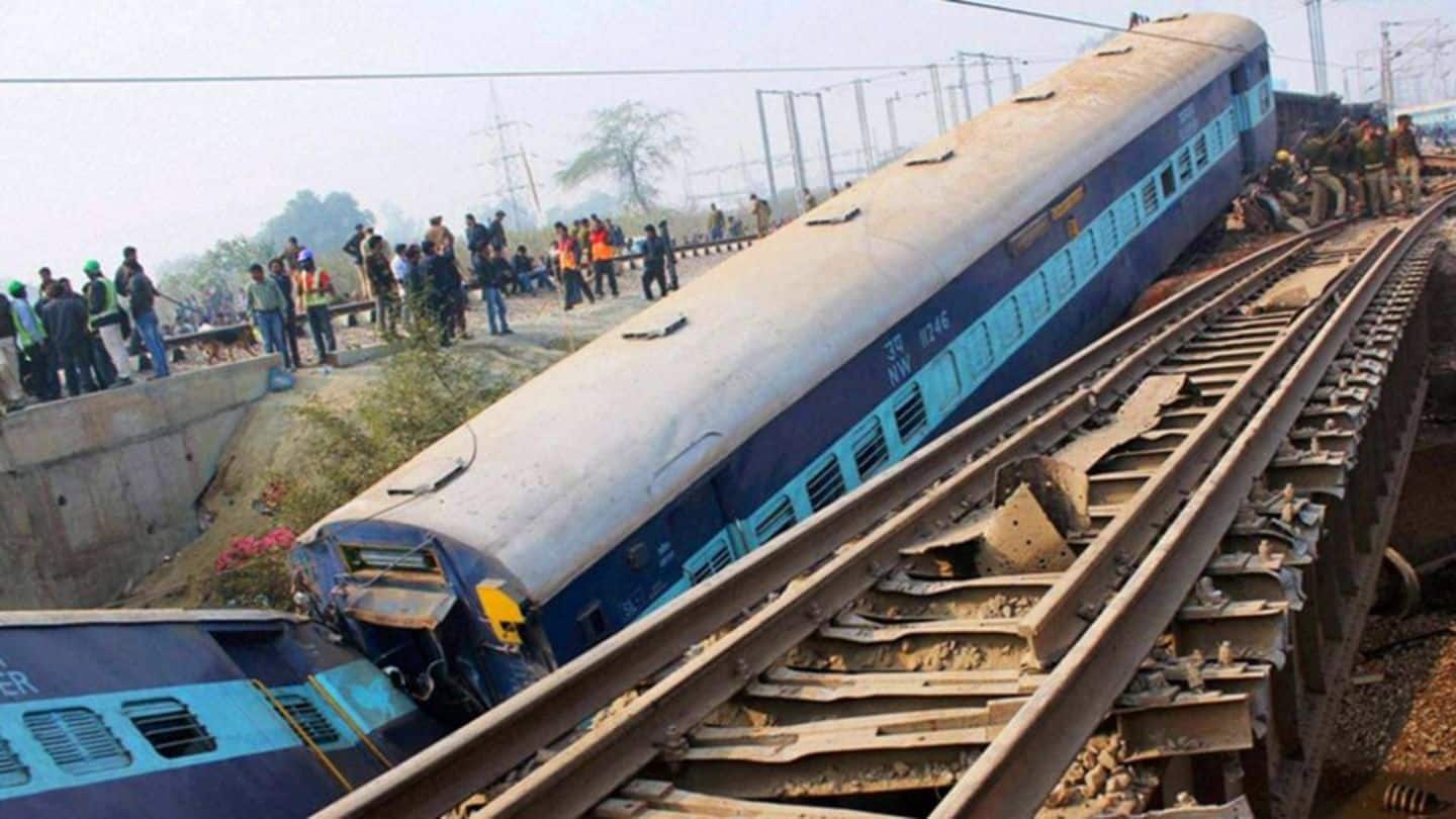 Shaktipunj Express derails in UP, no casualties