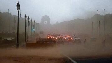 Massive Delhi dust storm disrupts metro services, flights grounded