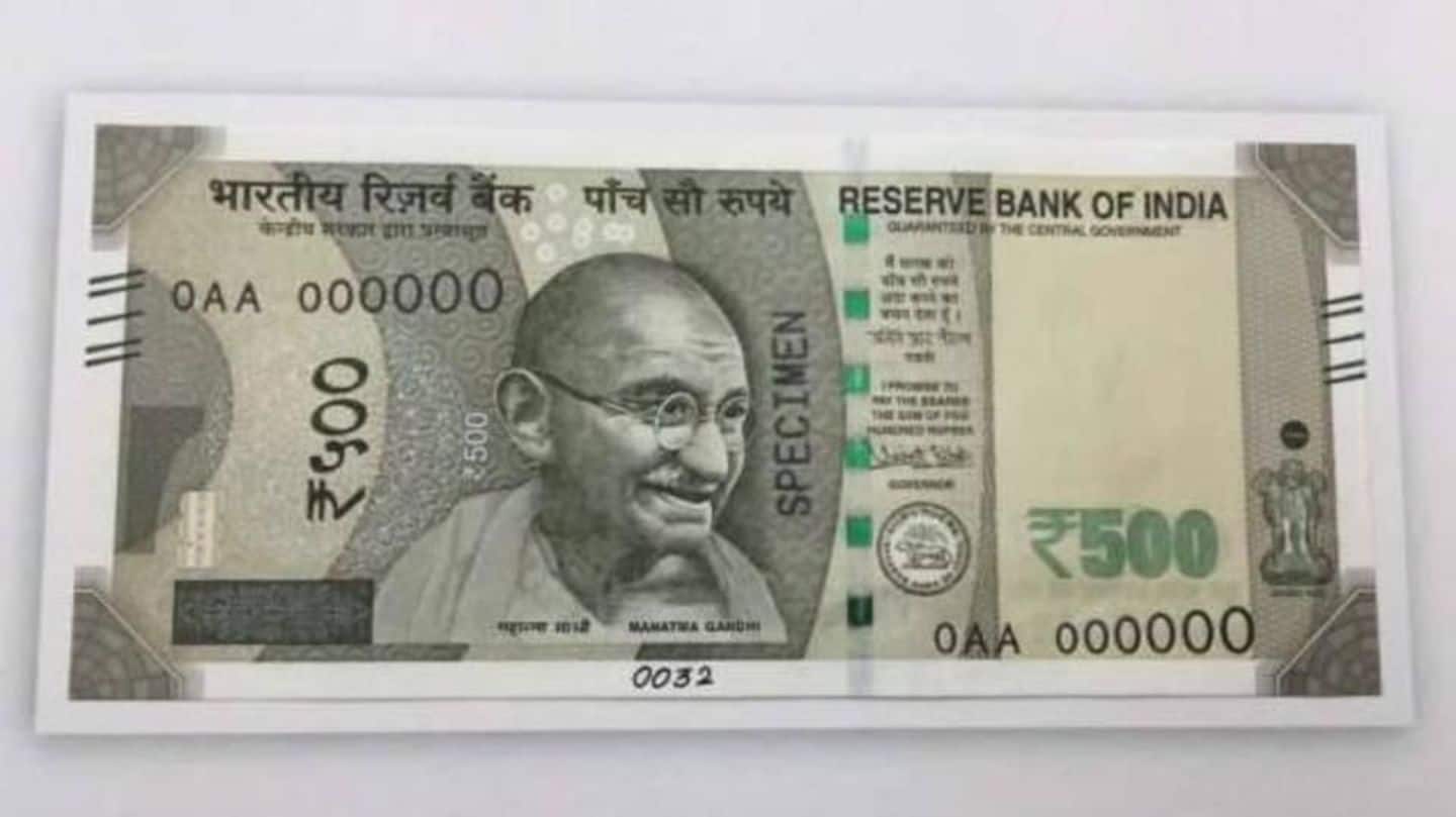 'Biggest scam of this century': Two sizes of Rs.500 notes?