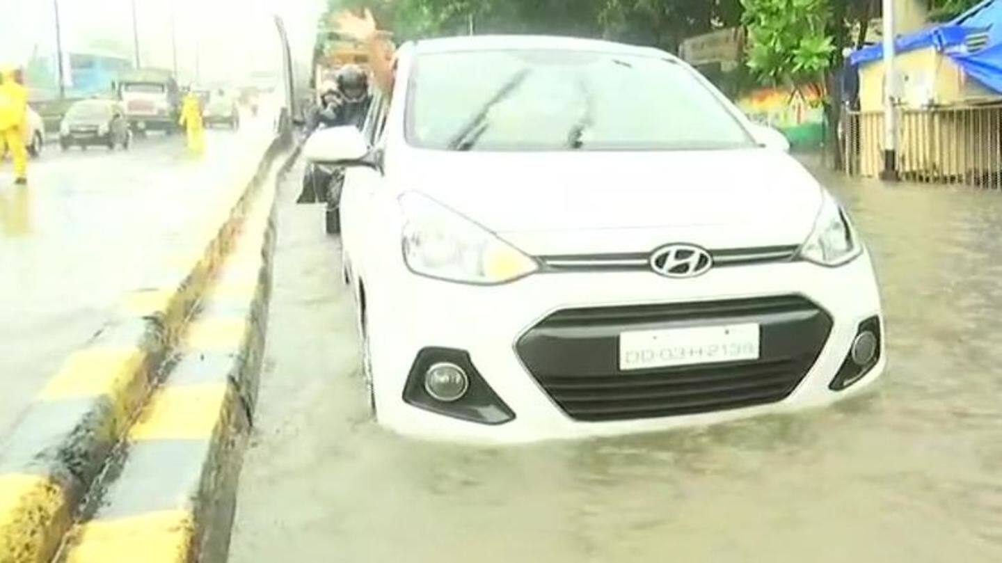 Andheri, Kurla, Sion heavily waterlogged Andheri, Kurla, Sion heavily waterlogged