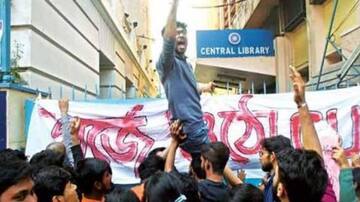 Calcutta University rocked by protests after 50% students fail