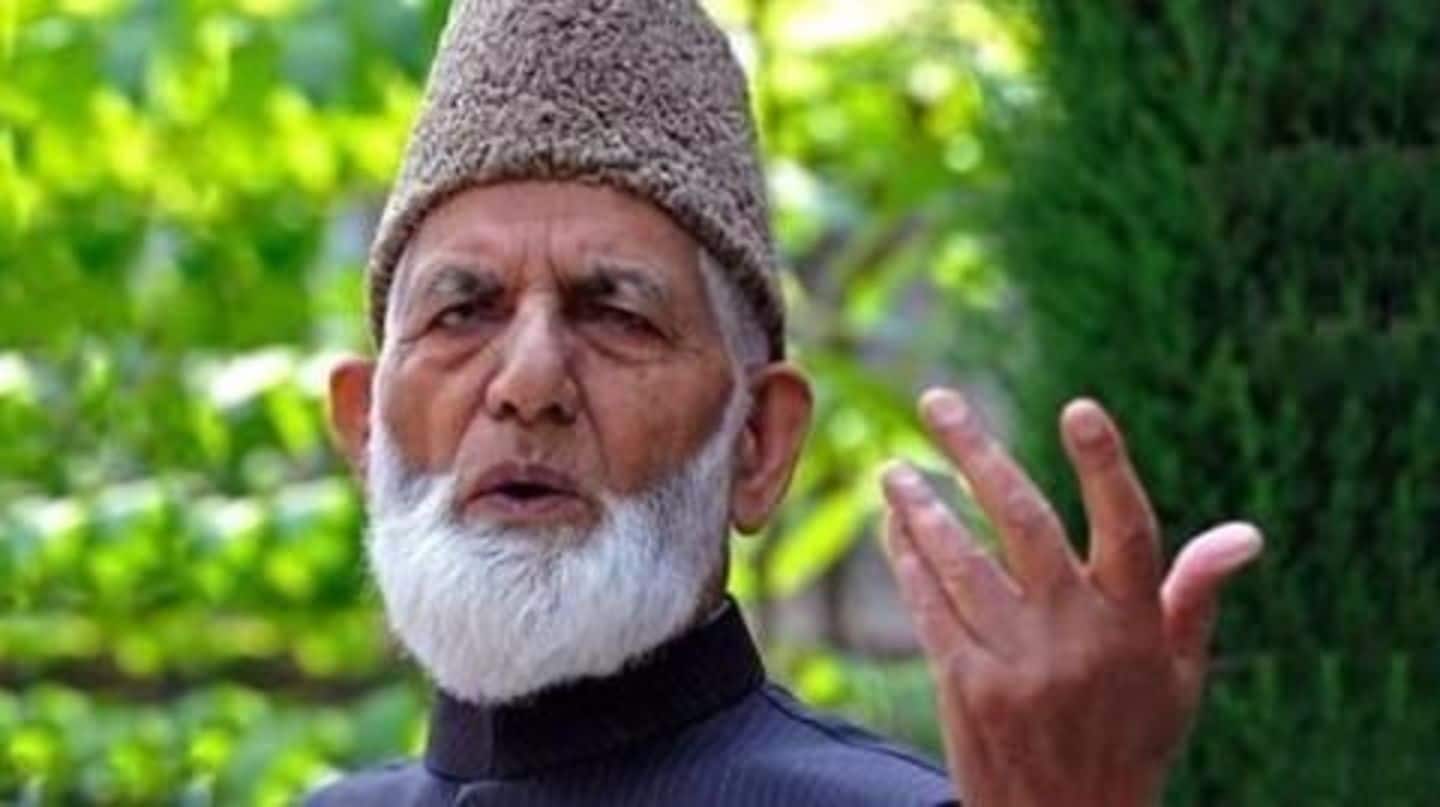 Pakistani terror funding: Geelani's son-in-law, six others arrested