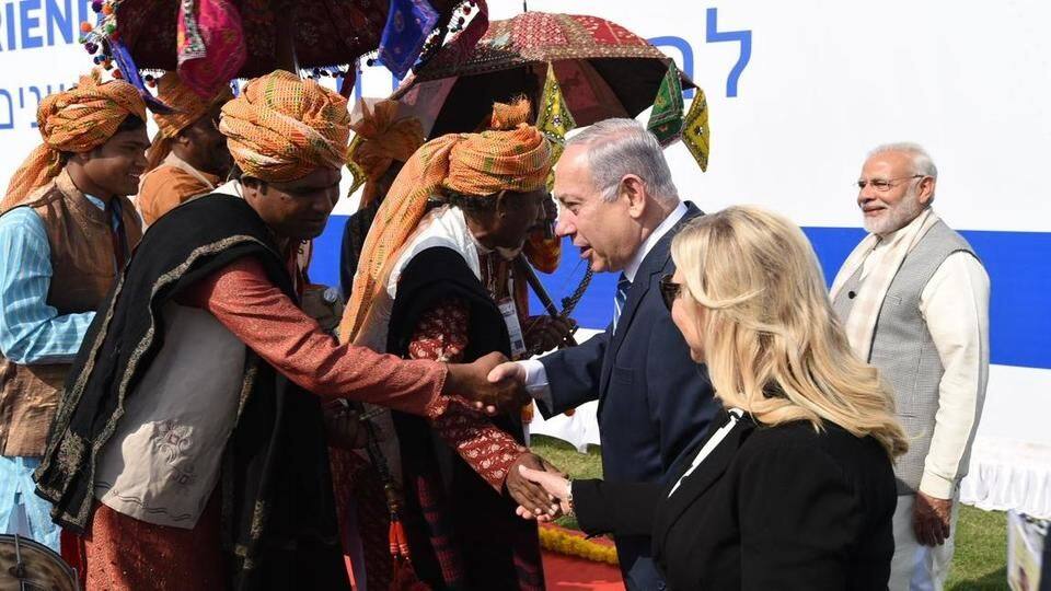 Netanyahu in India: Busy day for Israeli PM in Ahmedabad