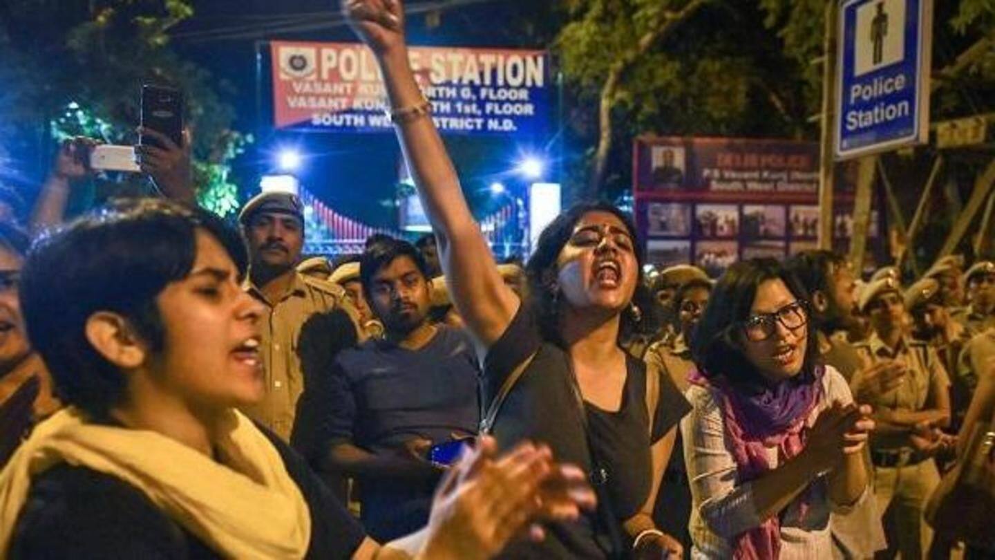 JNU sexual harassment: Professor detained for questioning, eight FIRs filed