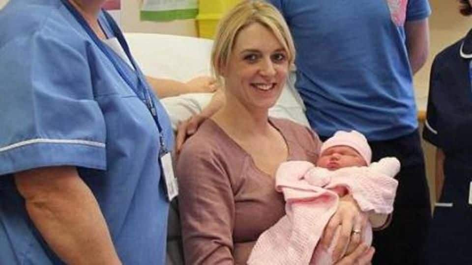 As Britain battles freezing cold, 'snow baby' born on roadside