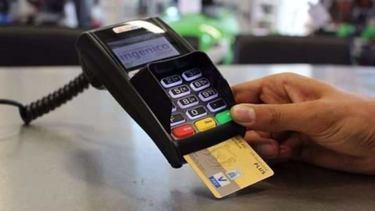Digitalization: Since demonetization, 10 lakh PoS machines added Digitalization: Since demonetization, 10 lakh PoS machines added