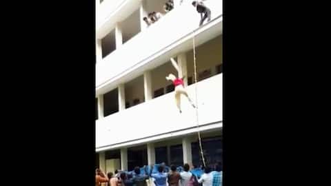 TN: Disaster management drill goes wrong, student falls to death