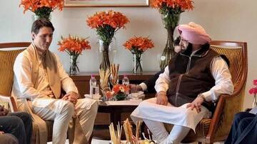 Amid purportedly strained visit, Trudeau, Amarinder Singh discuss Khalistan