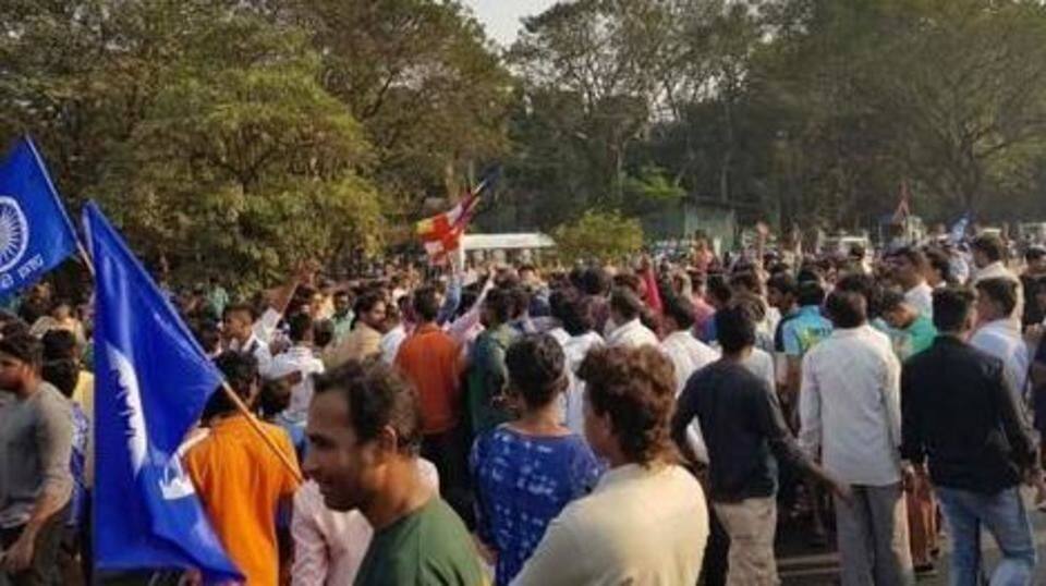 Protesters stopped trains, blocked roads, vandalized buses and property Protesters stopped trains, blocked roads, vandalized buses and property
