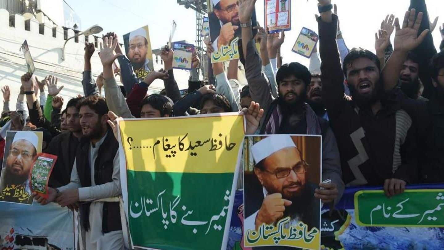 Before Pakistan elections, Facebook removes accounts of Hafiz Saeed's political-party