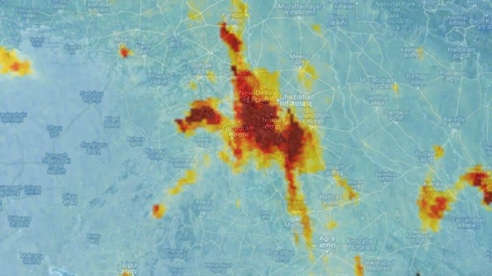 New European satellite detects alarming pollution levels in North India