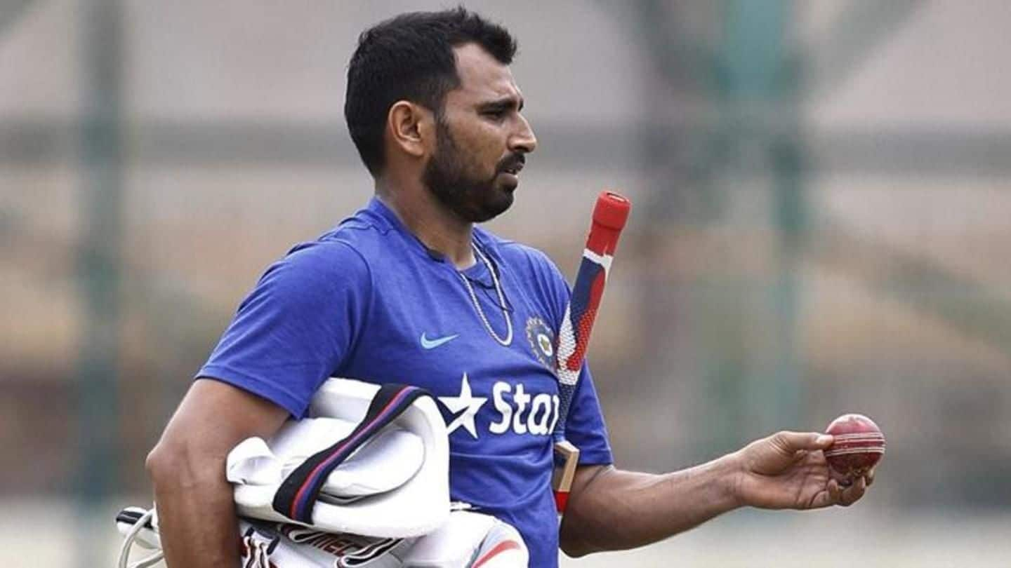 Mohammed Shami injured in a road accident on Dehradun-Delhi journey