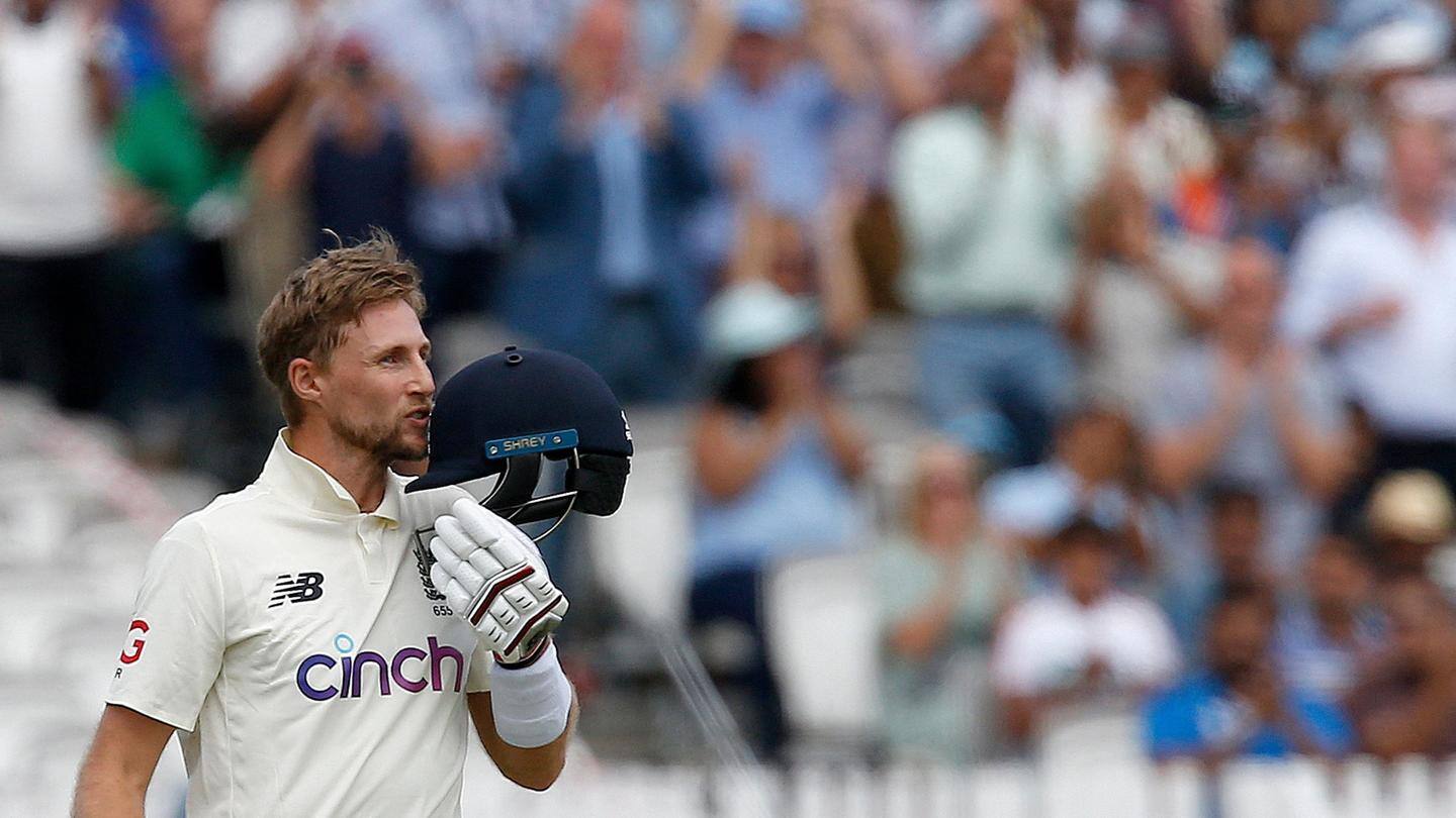 Root slams his 22nd Test century, surpasses 9,000 runs Root slams his 22nd Test century, surpasses 9,000 runs