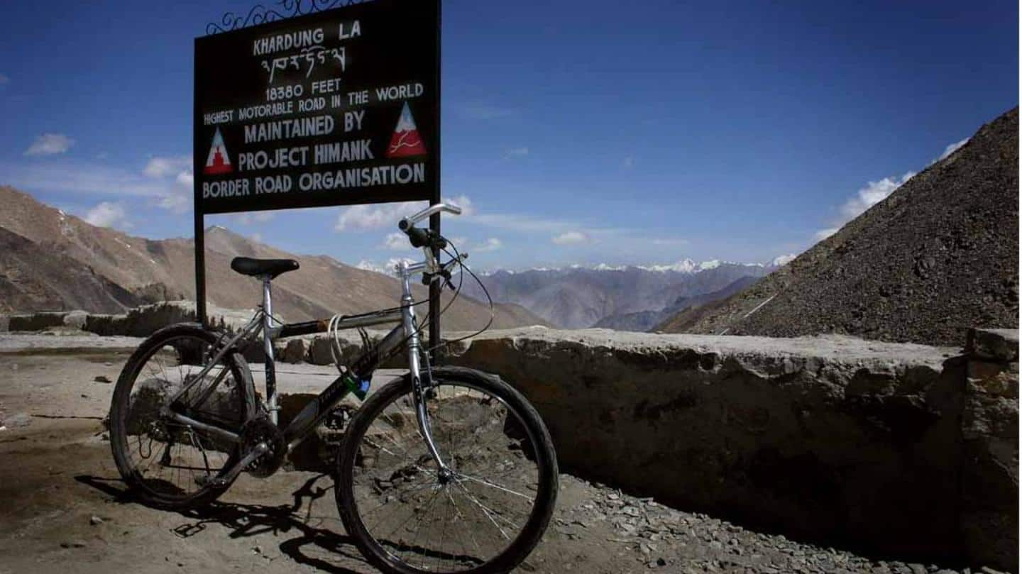 Experience Ladakh on a bicycle