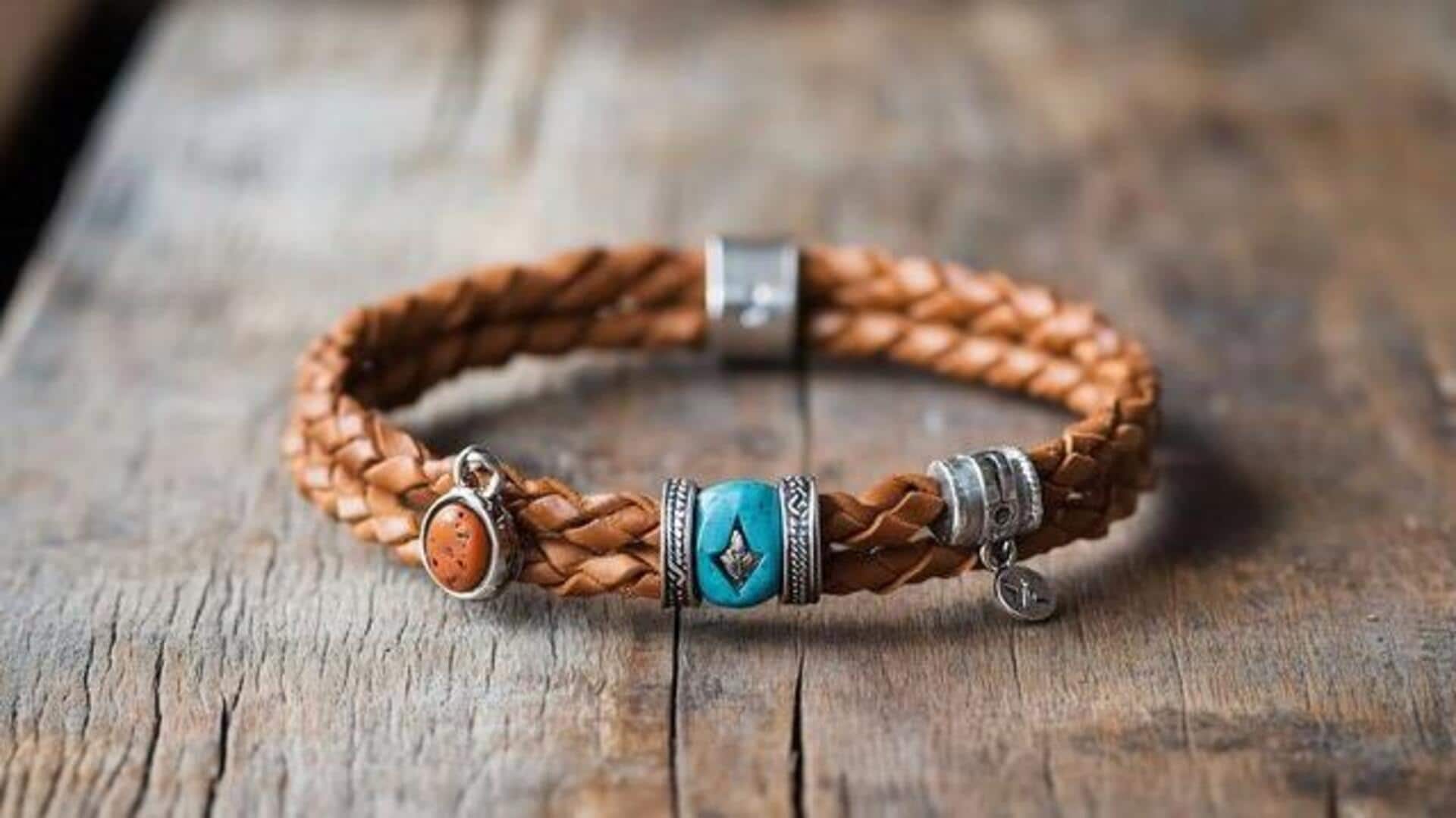 How to craft amazing leather bracelets at home