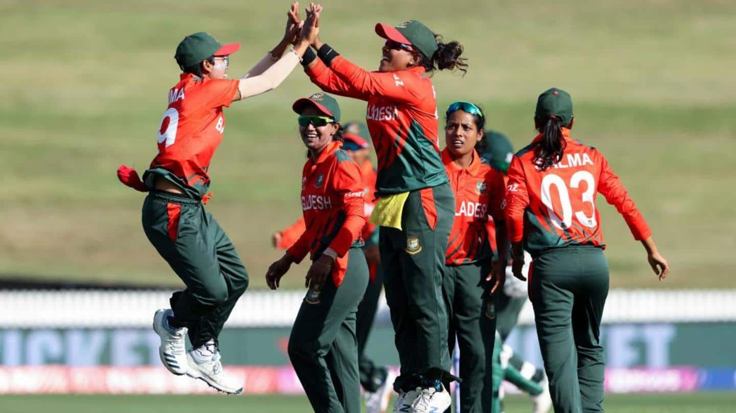 Bangladesh upset Pakistan, claim maiden Women's World Cup win