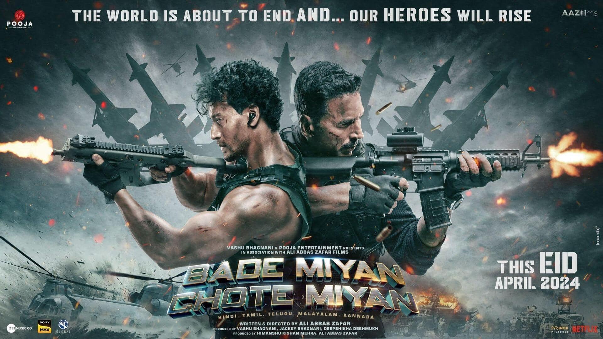 Box office: 'Bade Miyan Chote Miyan' edges toward ₹25cr