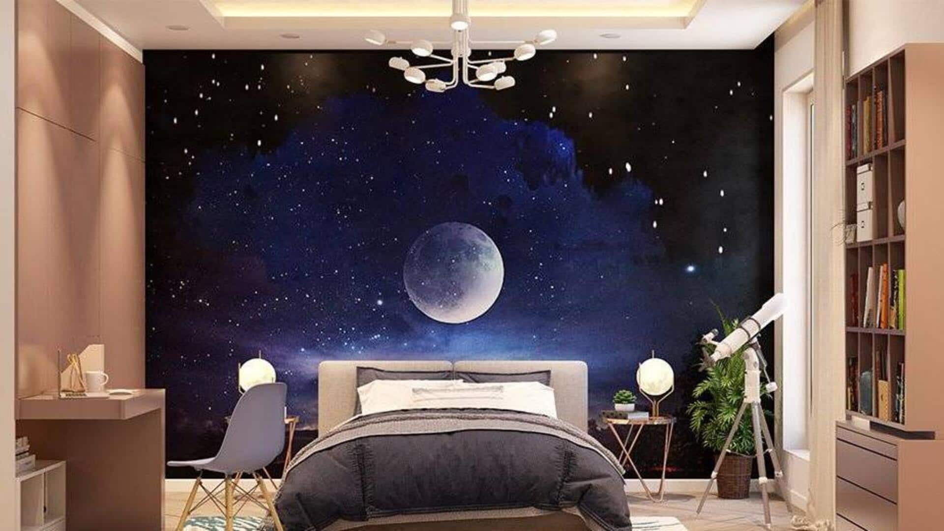 How to create a space-themed room