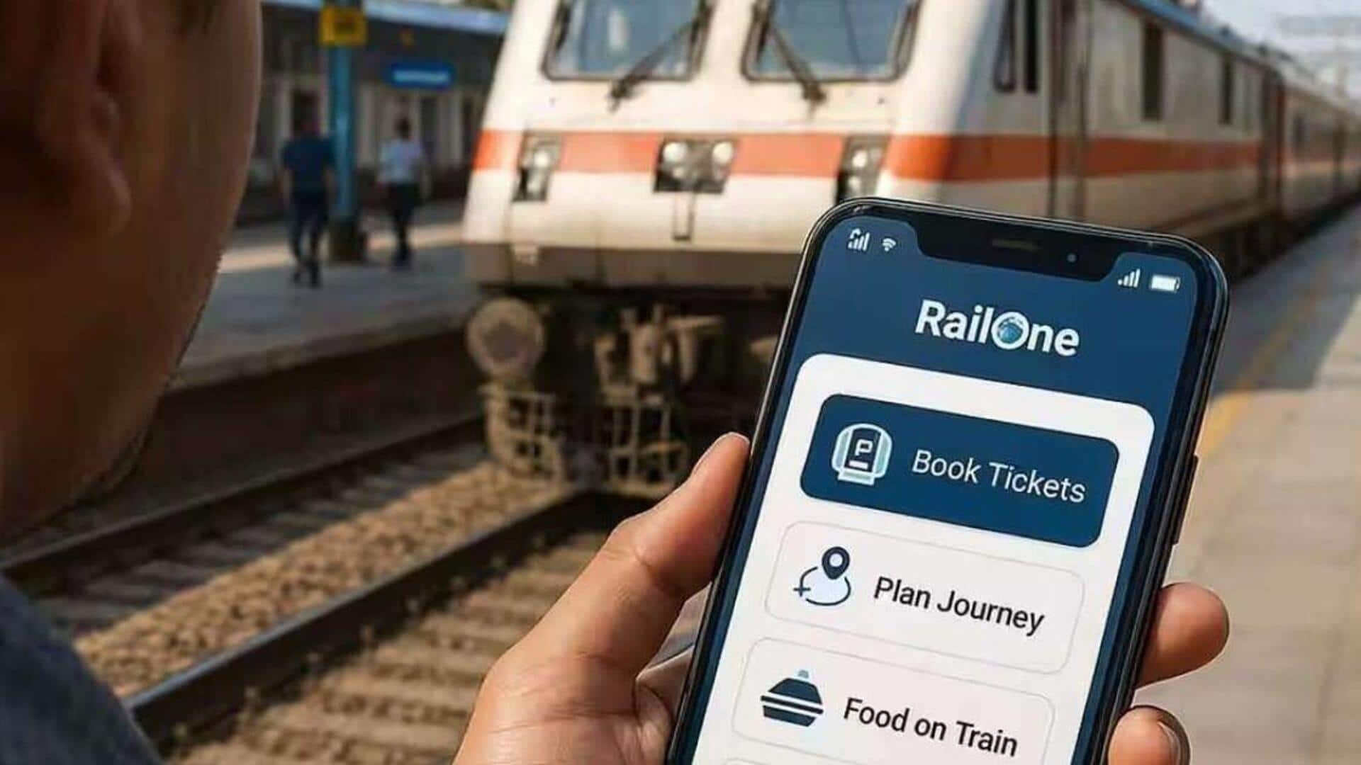 Booking unreserved tickets will only be allowed via RailOne app