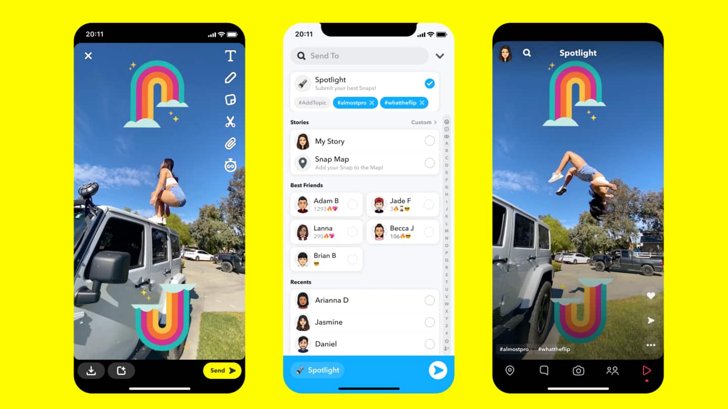 Spotlight goes global; Accessible through web portal sans Snapchat account Spotlight goes global; Accessible through web portal sans Snapchat account