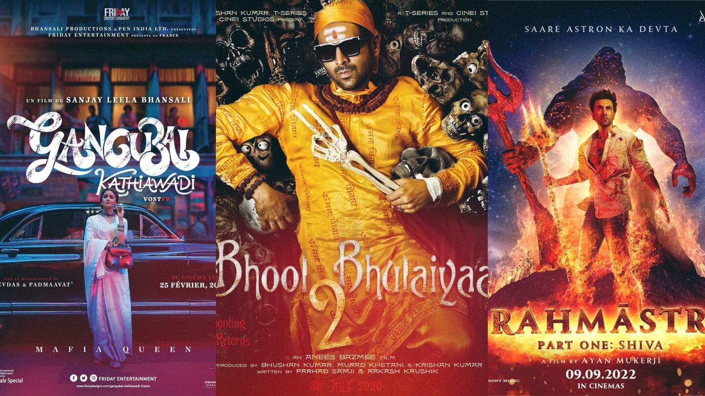 IIFA 2023: 'Brahmastra,' 'Bhool Bhulaiyaa 2,' Darlings' spearhead nods