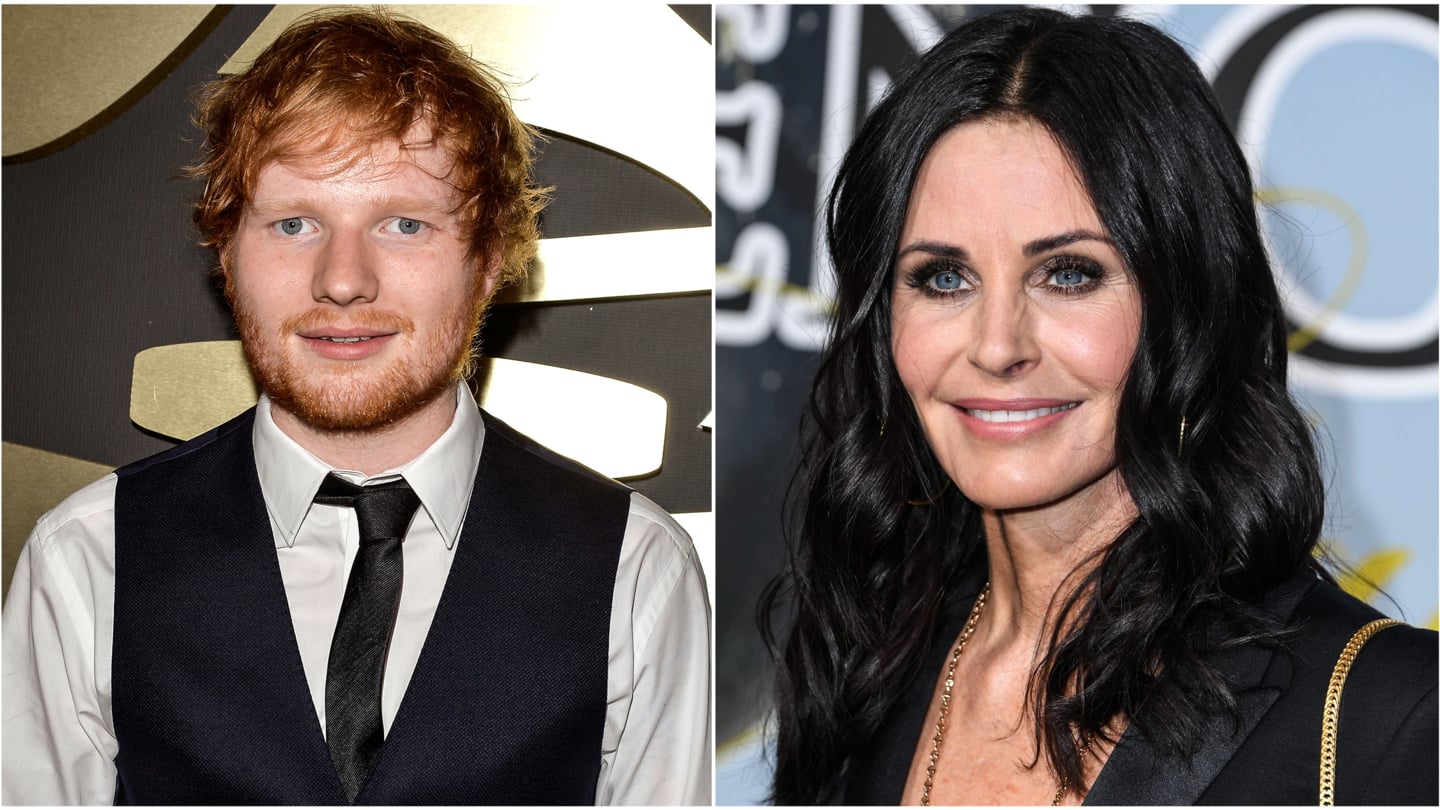 Courteney Cox, Ed Sheeran recreate 'The Routine' dance from 'F.R.I.E.N.D.S'