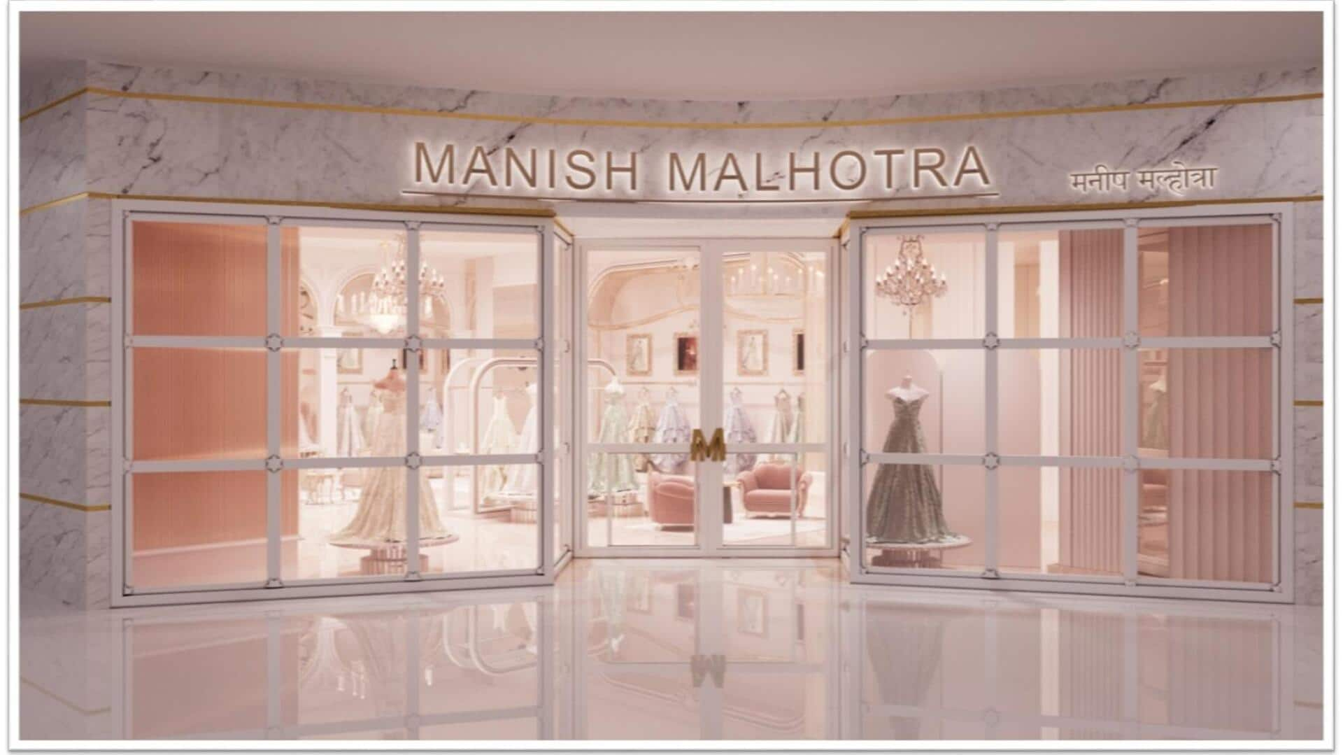 Manish Malhotra debuts first Indian designer store at Jio Plaza