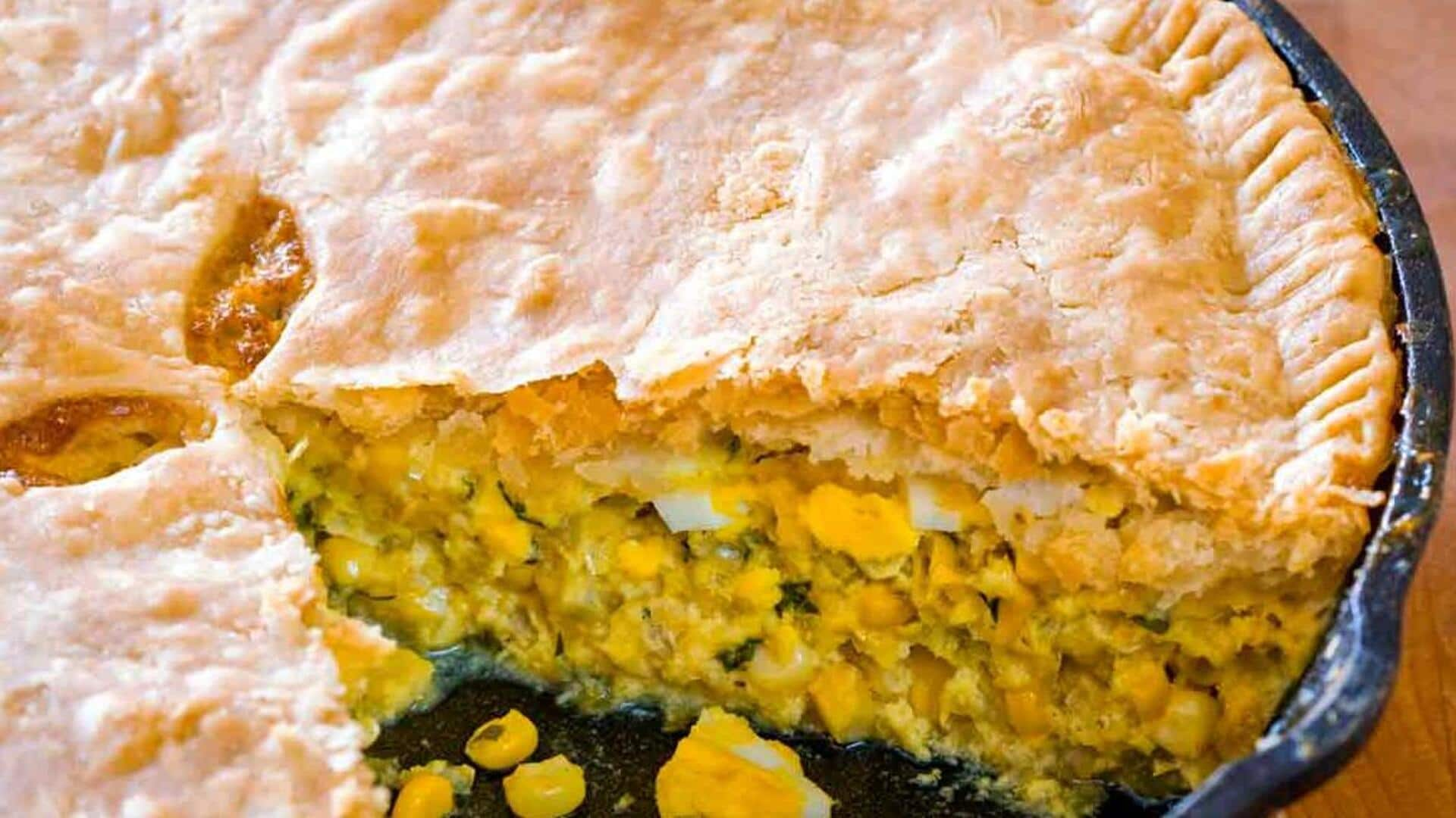 Try vegan Pennsylvania Dutch corn pie recipe