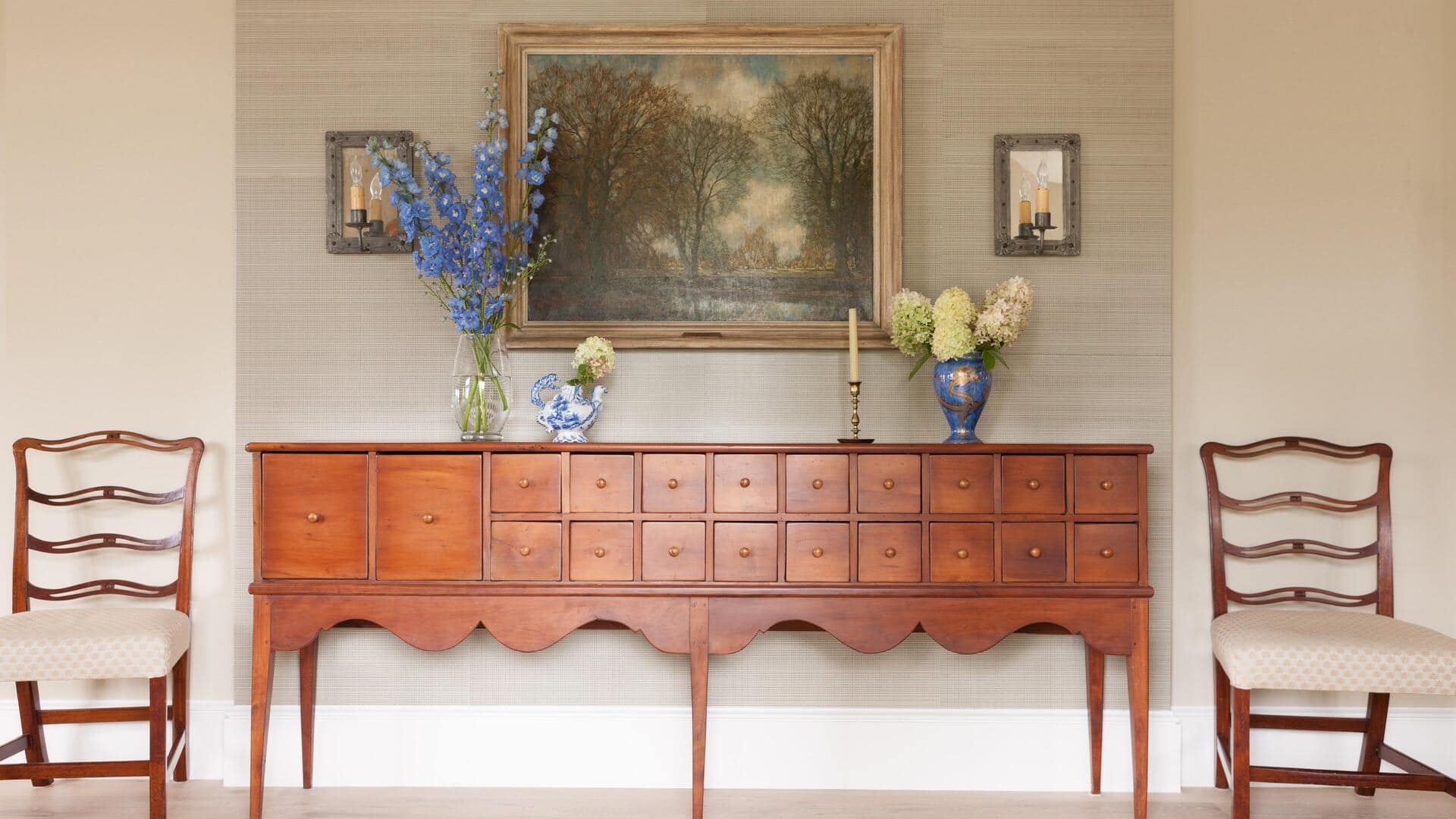 Transform antique dressers into foyer decor: Here's how