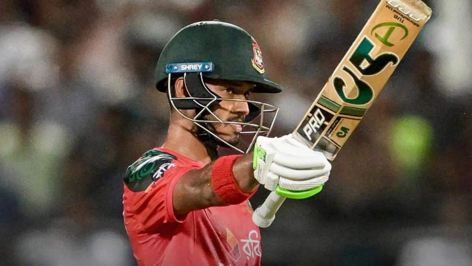 Tanzid Hasan Tamim slams his 11th T20I fifty: Key stats