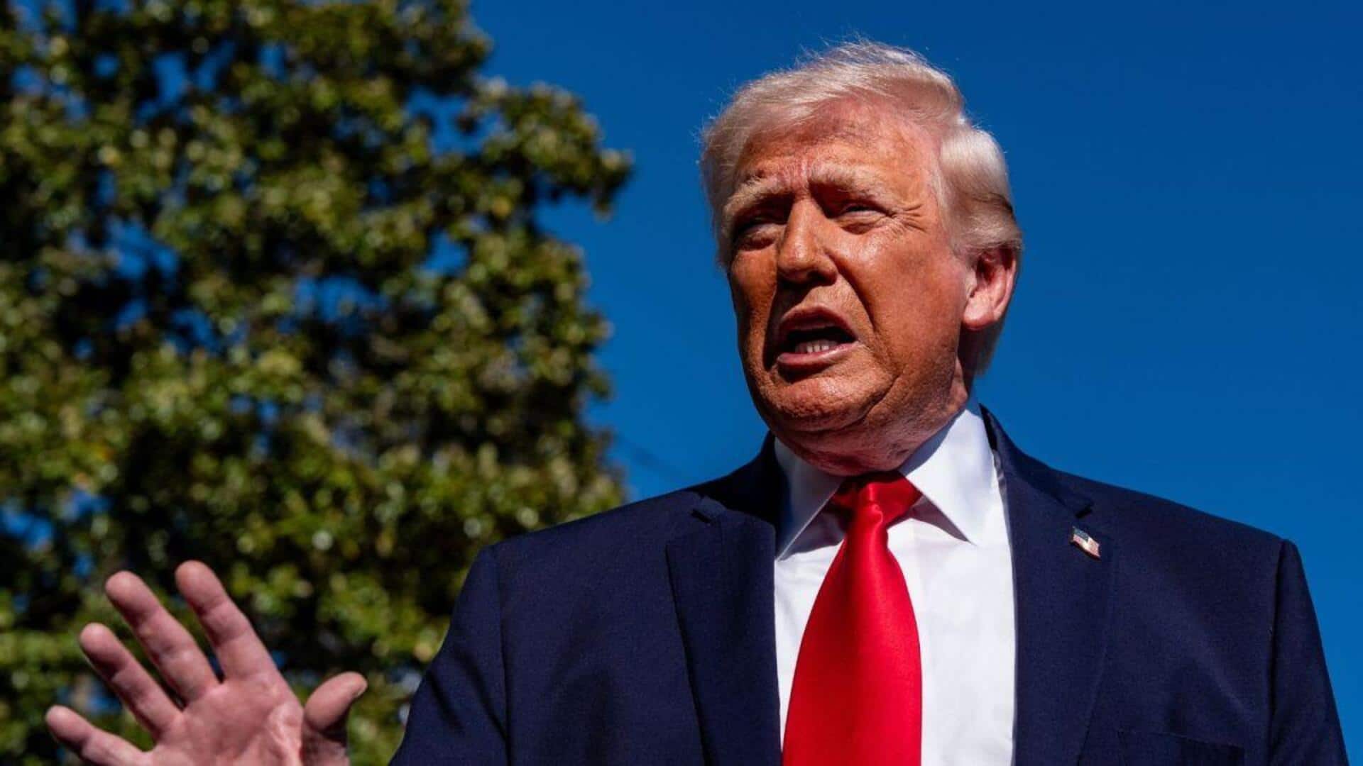 Trump says he doesn't 'care' if Tehran returns to negotiations 