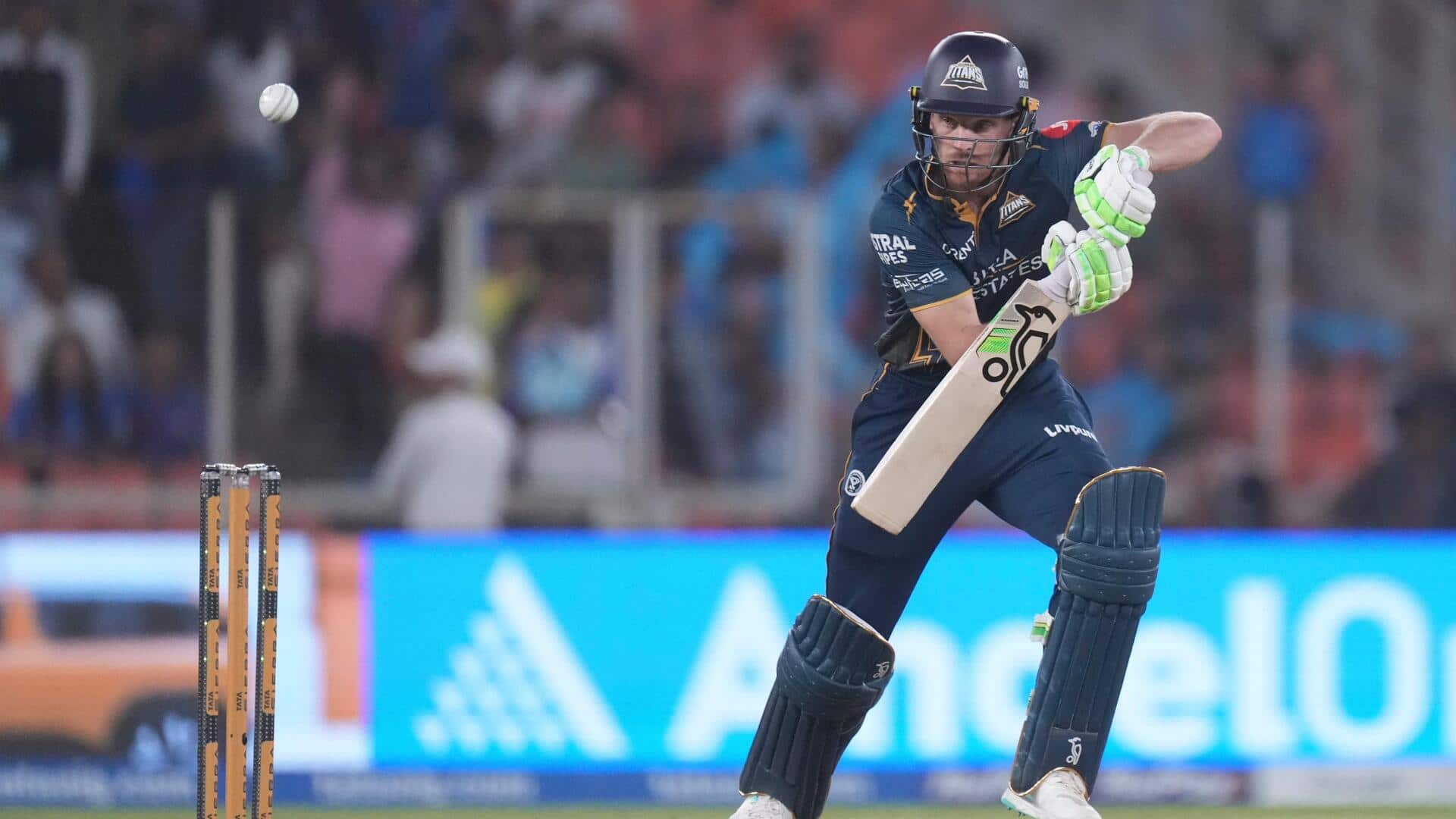 Jos Buttler scores 25 versus RCB in his 500th T20