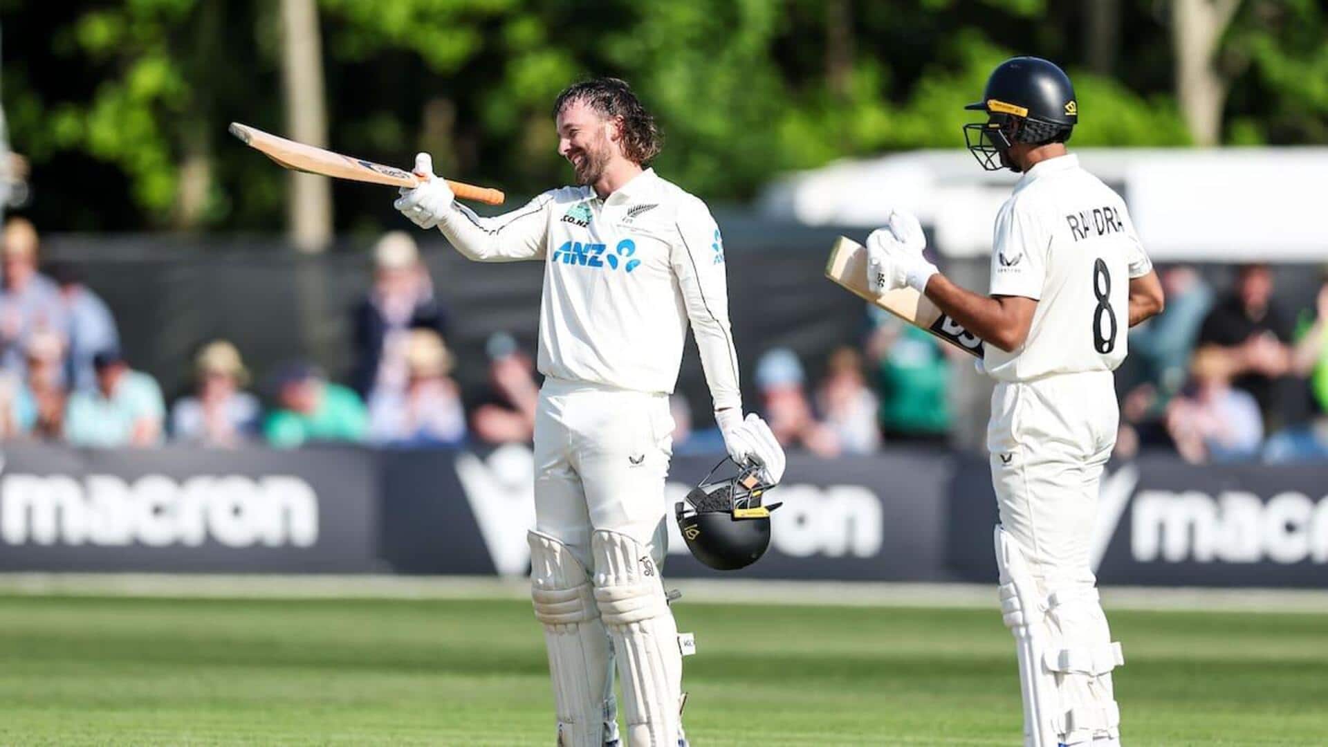 NZ's Tom Blundell records his career-best Test score: Key stats