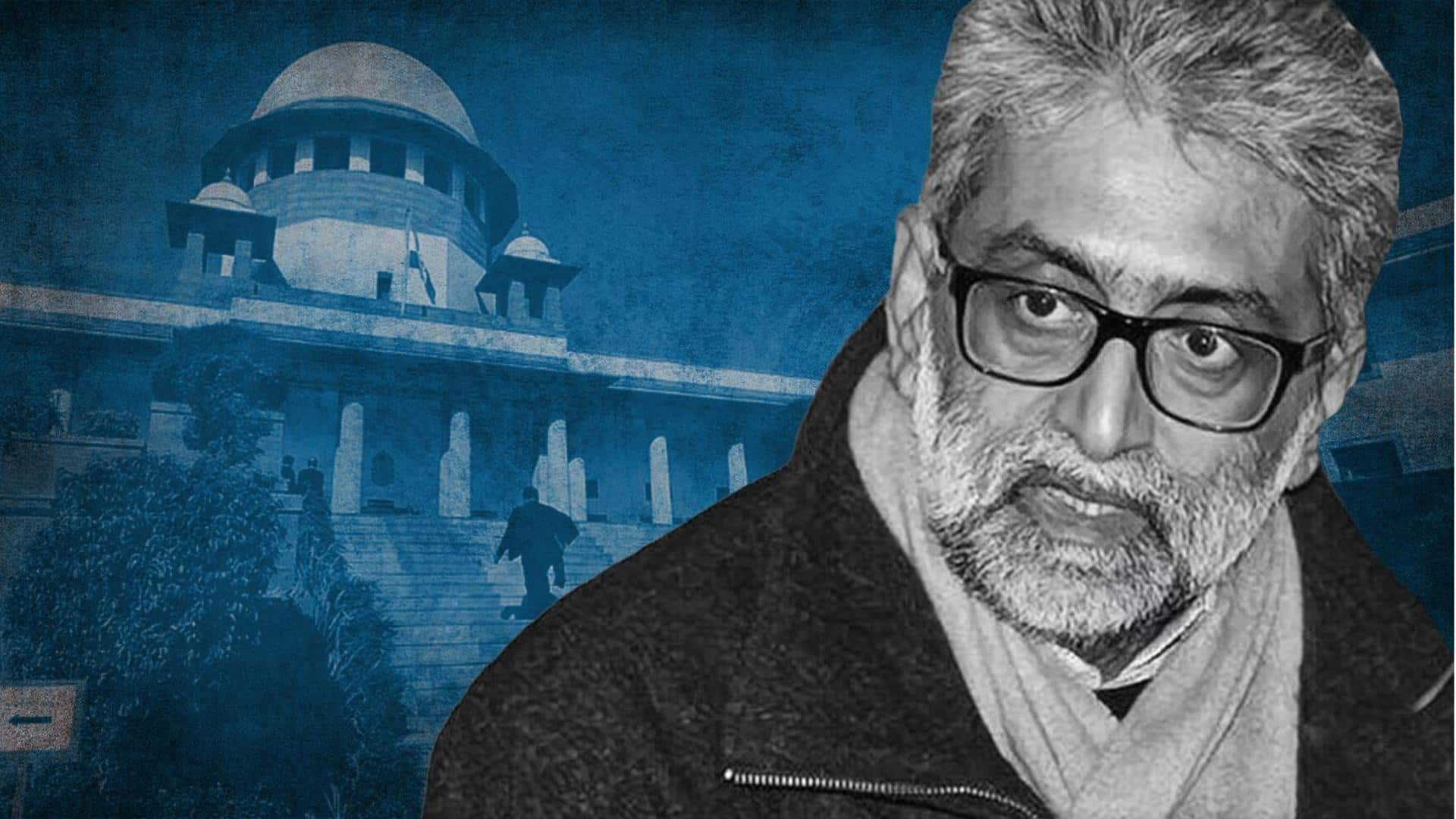 Bhima Koregaon case: SC approves activist Gautam Navlakha's house arrest