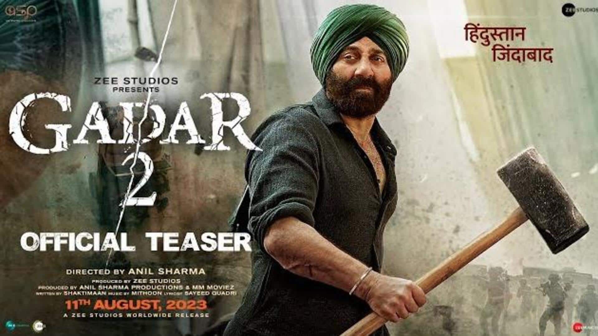 #BoxOfficeCollection: Sunny Deol's 'Gadar 2' is on beast mode