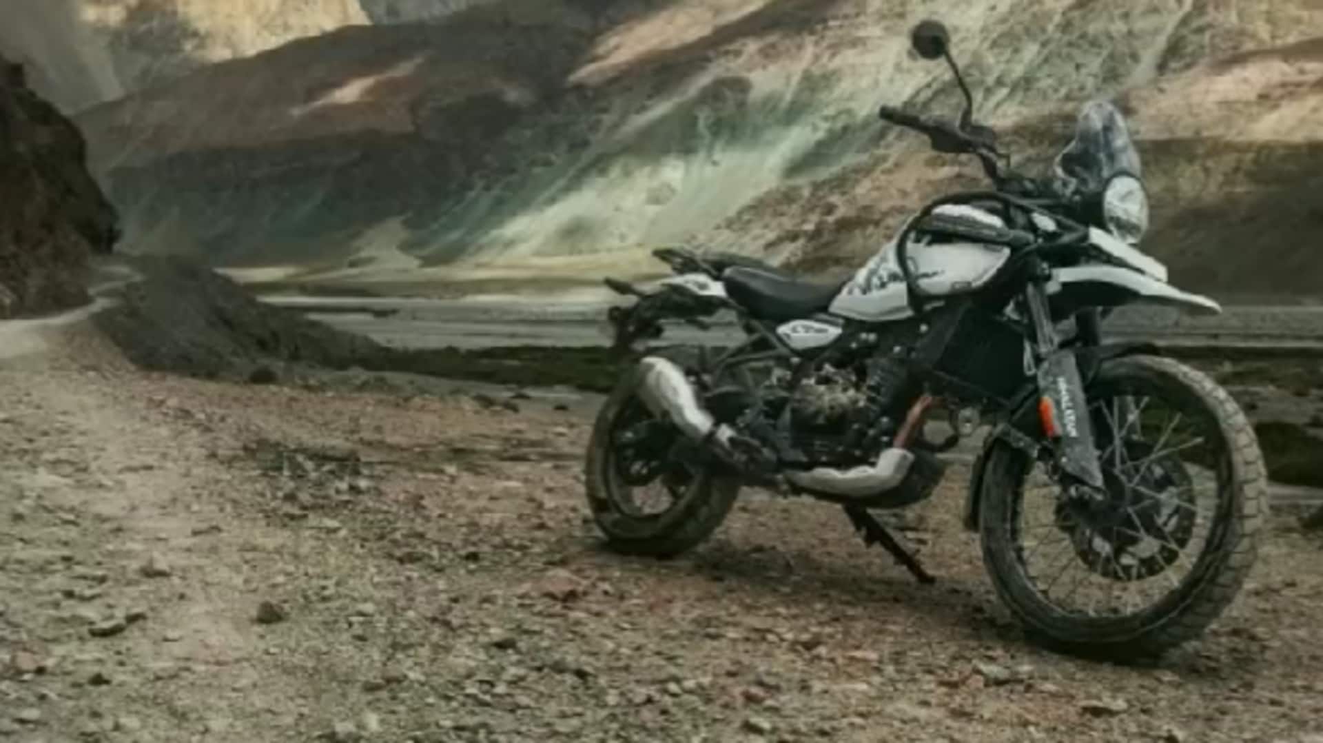 Royal Enfield officially teases Himalayan 452 ahead of launch