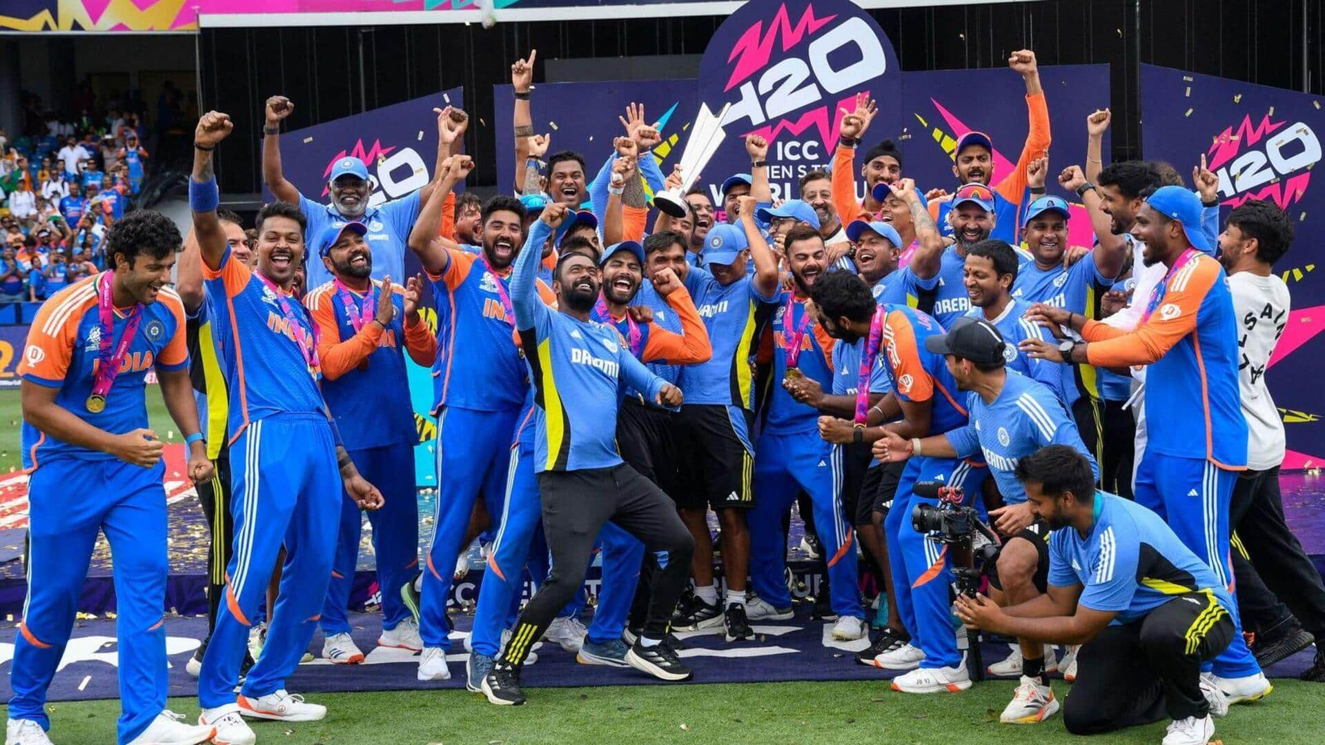 Year-ender 2024: Records India scripted with T20 World Cup title