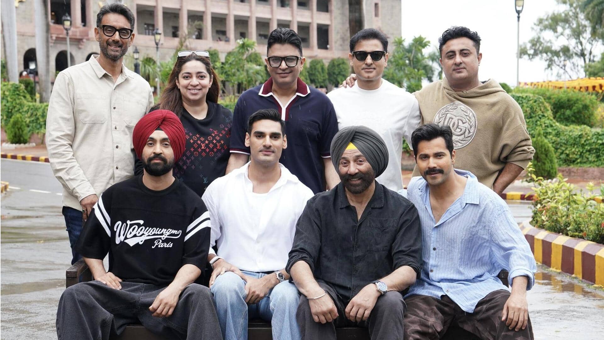 'Border 2': Sunny, Diljit, Varun shoot at National Defence Academy 'Border 2': Sunny, Diljit, Varun shoot at National Defence Academy